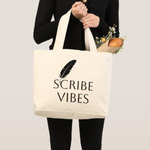 Bolso De Tela Gigante Autor Escritor Poeta Vibraciones de Escriba
