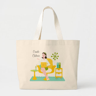 Bolso De Tela Gigante Auxiliar personal