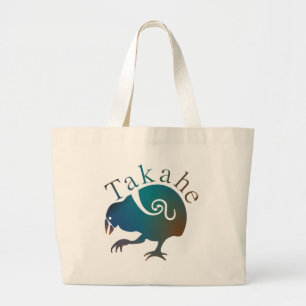 Bolso De Tela Gigante Ave nativa de Takahe