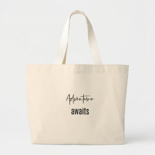 Bolso De Tela Gigante AVENTURA ESPERA tote