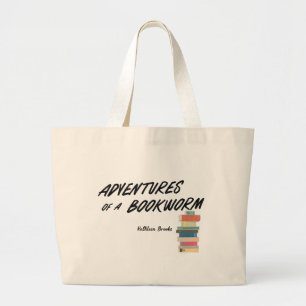 Bolso De Tela Gigante Aventuras de un Bookworm