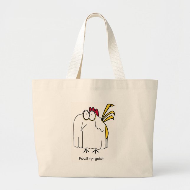 Bolso De Tela Gigante Aves de corral-geist (Frente)