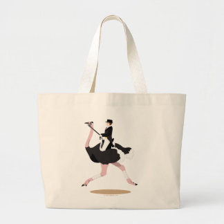 Bolso De Tela Gigante Avestruz del Dressage