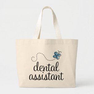 Bolso De Tela Gigante Ayudante de dentista lindo