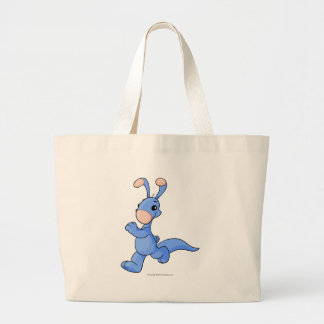 Bolso De Tela Gigante Azul de Blumaroo