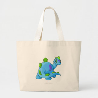 Bolso De Tela Gigante Azul de Chomby