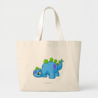 Bolso De Tela Gigante Azul de Chomby