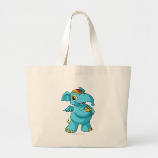 Bolso De Tela Gigante Azul de Elephante
