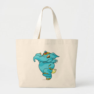 Bolso De Tela Gigante Azul de Elephante