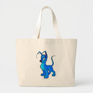 Bolso De Tela Gigante Azul de Gelert