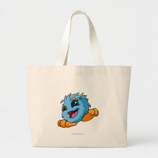Bolso De Tela Gigante Azul de JubJub