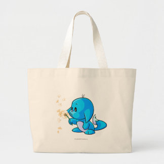 Bolso De Tela Gigante Azul de Kacheek