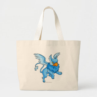 Bolso De Tela Gigante Azul de la aguilera
