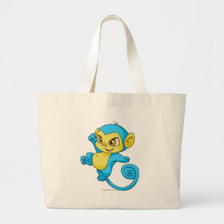 Bolso De Tela Gigante Azul de Mynci