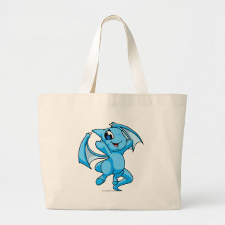 Bolso De Tela Gigante Azul de Shoyru