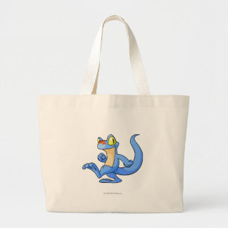 Bolso De Tela Gigante Azul de Techo