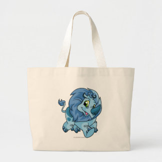 Bolso De Tela Gigante Azul de Tonu