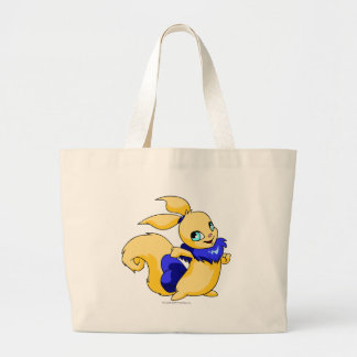 Bolso De Tela Gigante Azul de Usul