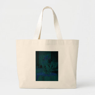 Bolso De Tela Gigante Azul Francés  Amar Comer  Jugar Colores de flores 