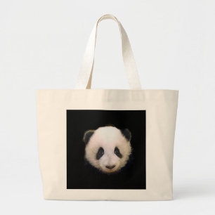Bolso De Tela Gigante Baby Panda