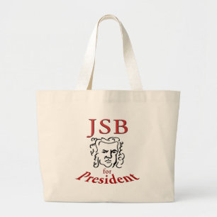 Bolso De Tela Gigante Bach para el presidente