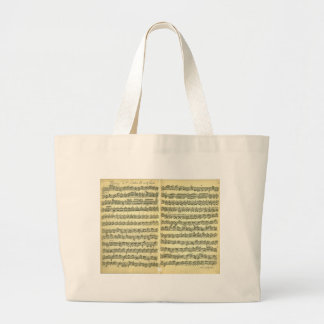 Bolso De Tela Gigante Bach Partita