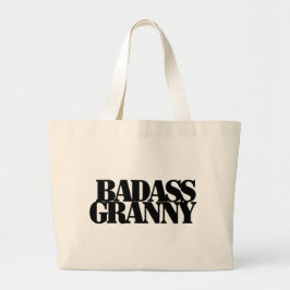 Bolso De Tela Gigante Badass Granny