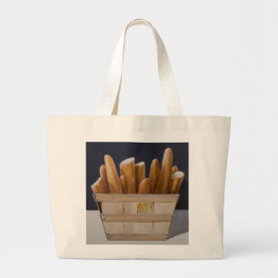 Bolso De Tela Gigante Baguettes 2010