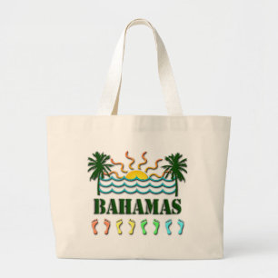Bolso De Tela Gigante Bahamas