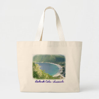 Bolso De Tela Gigante Bahía de Cata Handbag