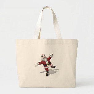 Bolso De Tela Gigante Bailarín de ballet Santa Claus