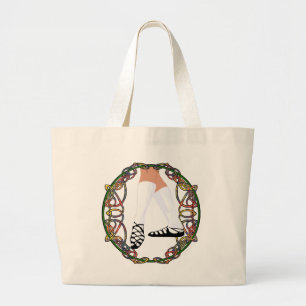Bolso De Tela Gigante Bailarín de zapato suave - Nudoso celta