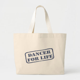 Bolso De Tela Gigante Bailarín para de la vida la danza del baile del