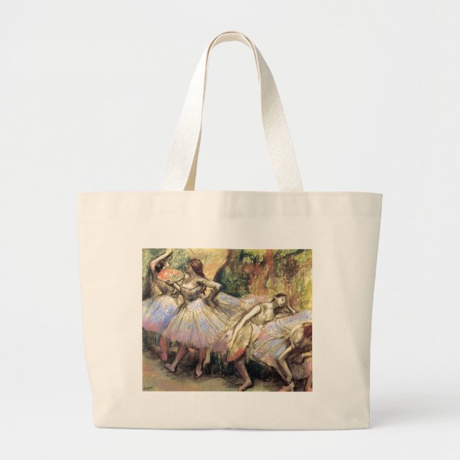 Bolso De Tela Gigante Bailarinas de Degas (Frente)