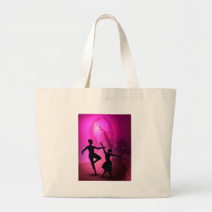 Bolso De Tela Gigante Bailarines de ballet