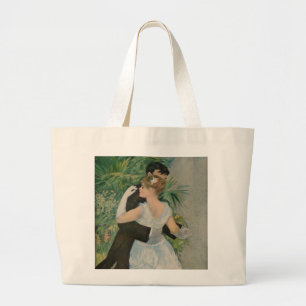 Bolso De Tela Gigante Baile de Pierre-Auguste Renoir en la ciudad (1883)