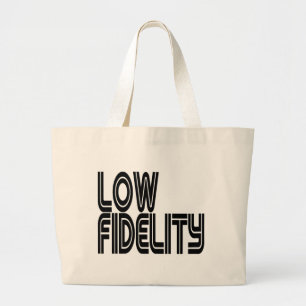 Bolso De Tela Gigante Baja Fidelidad