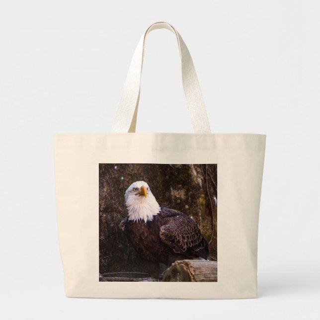 Bolso De Tela Gigante Bald Eagle (Frente)