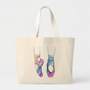 Bolso De Tela Gigante Ballerina Cute Ballet