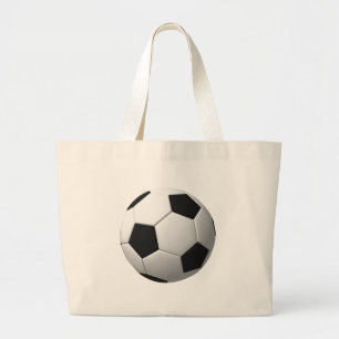 Bolso De Tela Gigante Balón de fútbol: