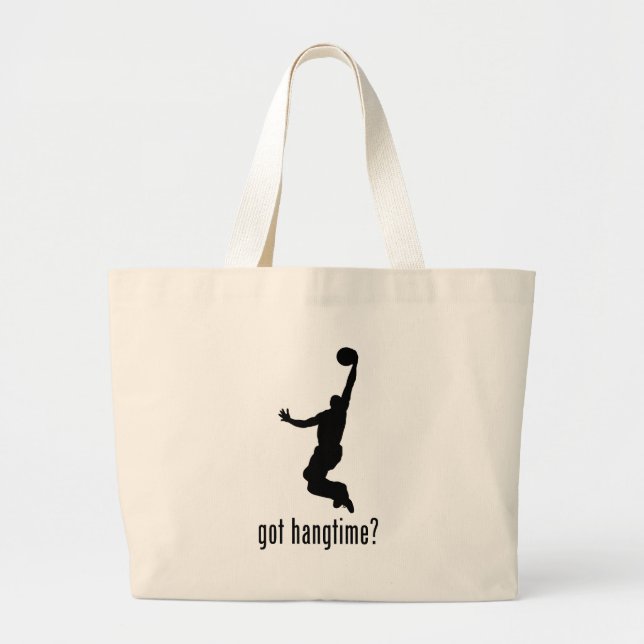 Bolso De Tela Gigante Baloncesto (Frente)