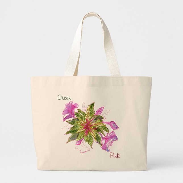 Bolso De Tela Gigante Balsam Bouquet (Frente)