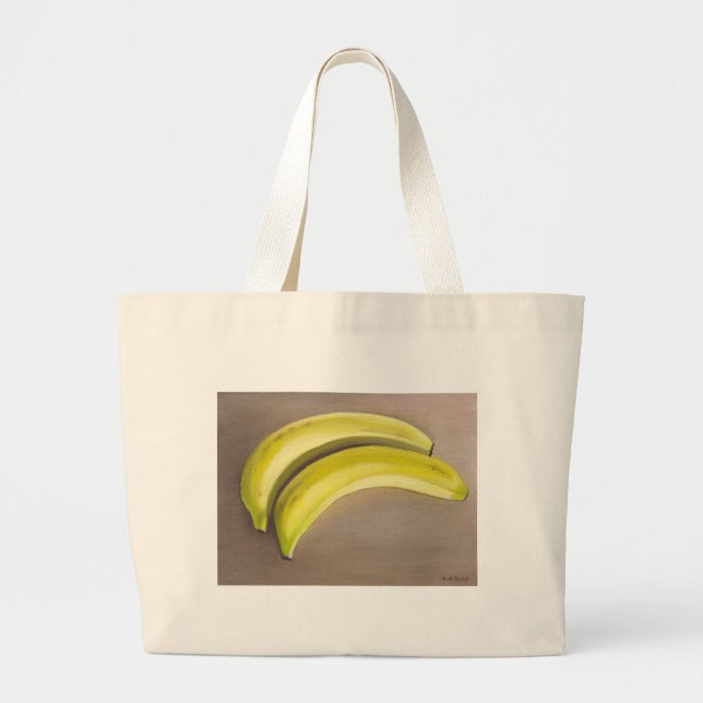 Bolso De Tela Gigante Bananas (Frente)