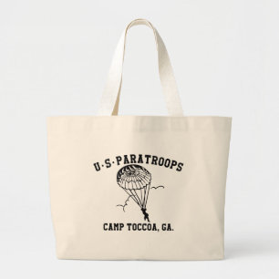 Bolso De Tela Gigante Banda de los Hermanos Currahee US Paracaidistas To