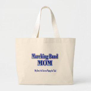 Bolso De Tela Gigante Banda de marcha Mamá/ Tuba