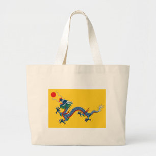 Bolso De Tela Gigante Bandera amarilla imperial del dragón, dinastía de
