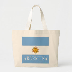 Bolso De Tela Gigante Bandera argentina Bandera De Argentina