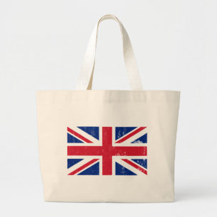 Bolso De Tela Gigante Bandera británica Union Jack Tote Bag