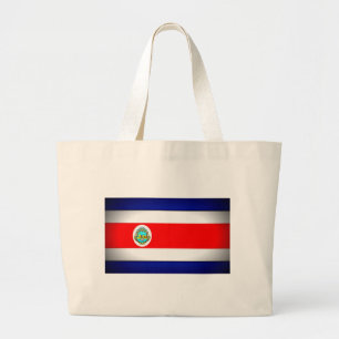 Bolso De Tela Gigante Bandera costarricense estilizada