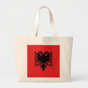 Bolso De Tela Gigante Bandera de Albania